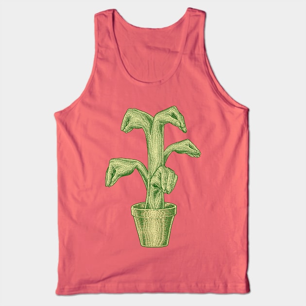 Poking Plant Tank Top by ilvstrasi